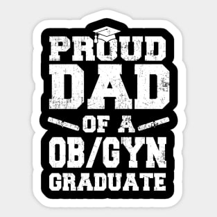 Mens Premature Newborn Nurse Gift Proud Dad OB GYN Graduate Sticker